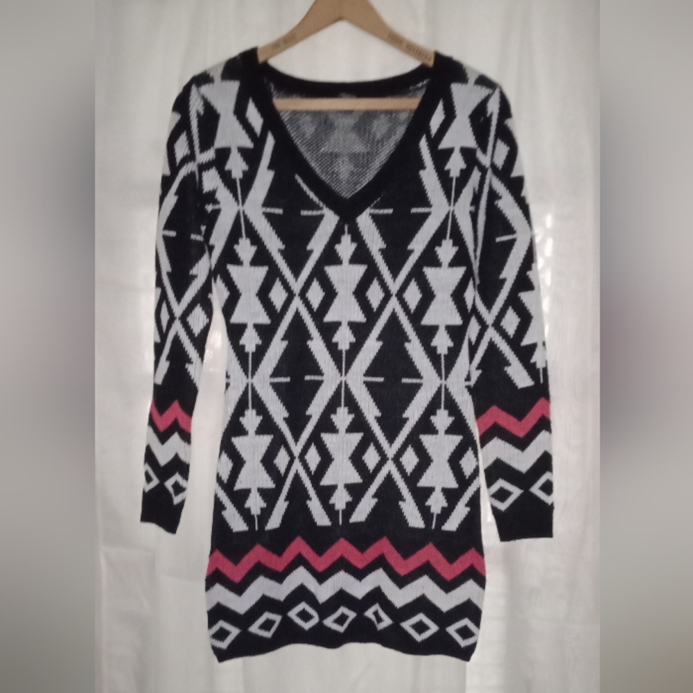 Ladies size medium sweater dress